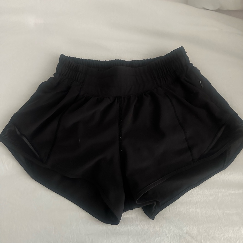 Lululemon Women's Black Athletic Shorts